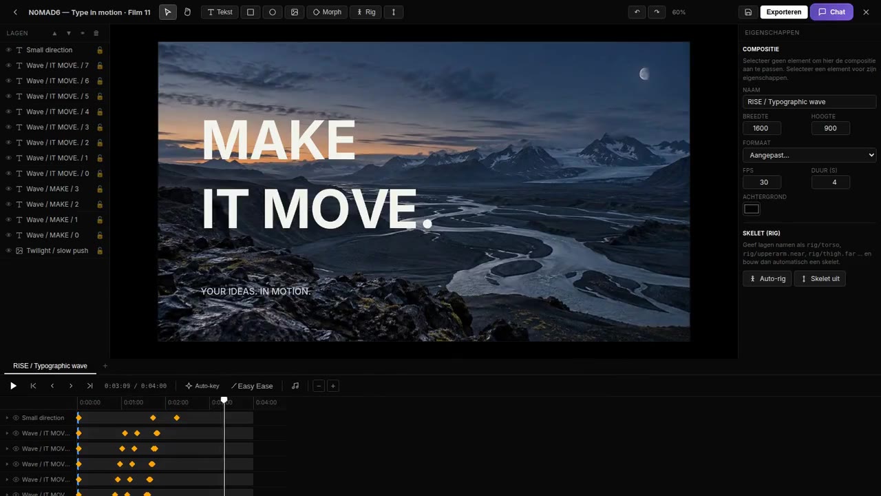 Animations: From scene to video